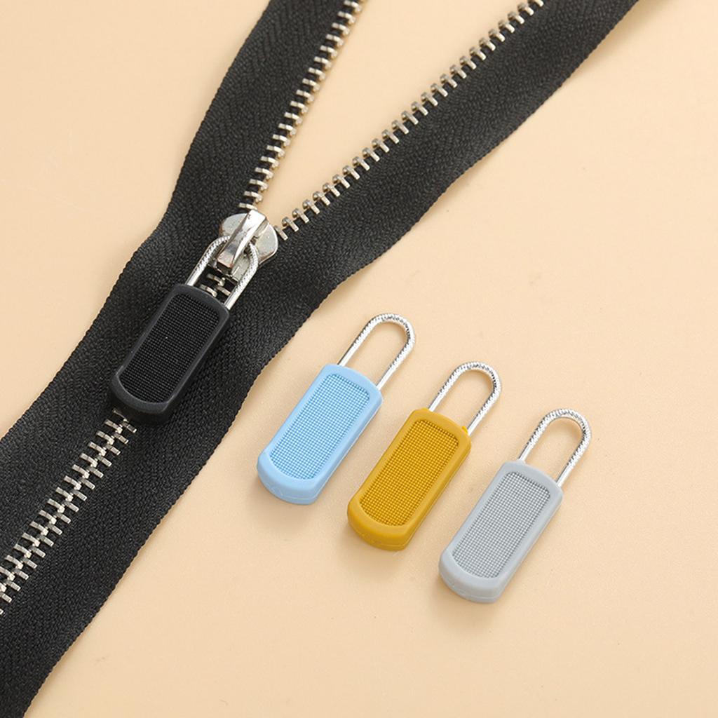 10Pcs Removable Zippers Pull Replacement Detachable Zippers Pulls for Purse Clothes Jeans Suitcase Luggage Backpacks