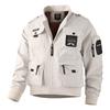 Executive Jacket, Men's Baseball Jacket, Functional Multi Pocket Jacket, European and American Assault Suit, Workwear Top
