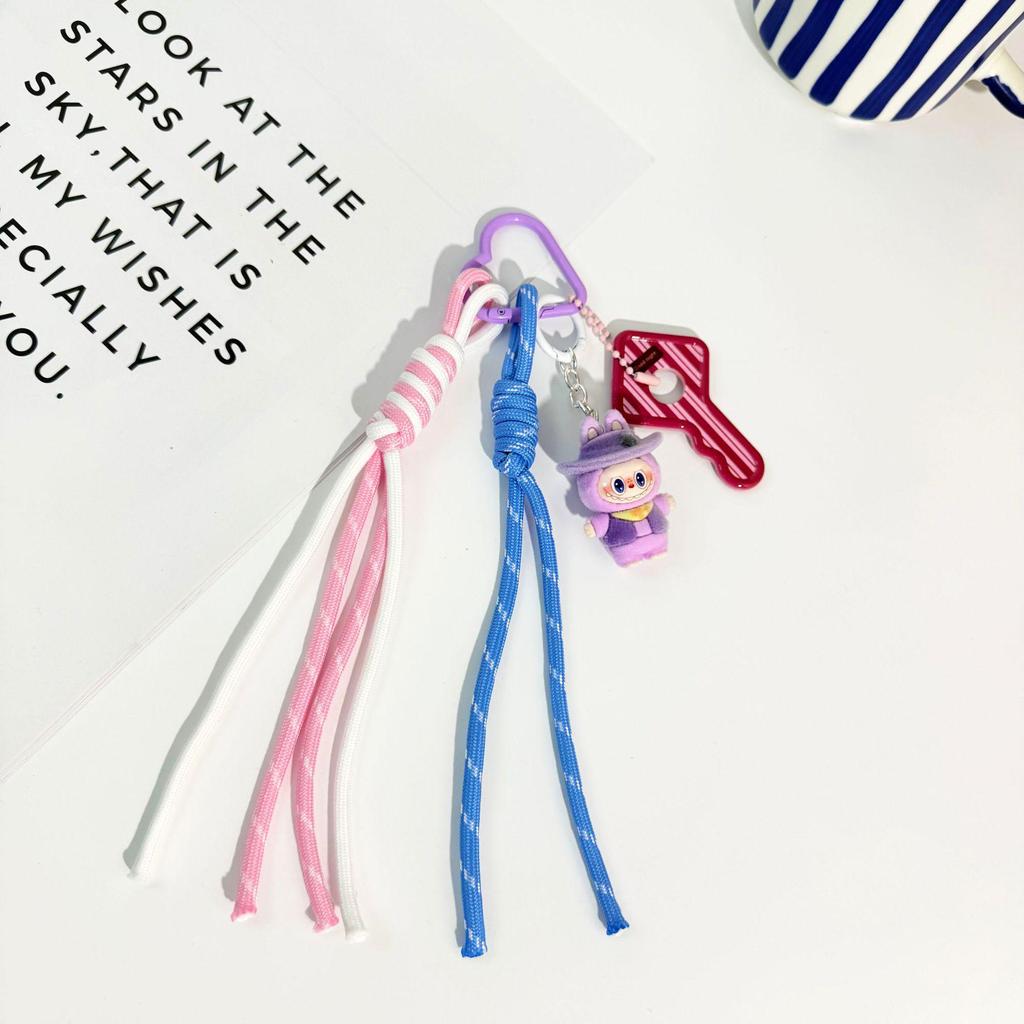 Серия Miu Кукла из ткани DIY Блайнд-бокс Подвеска - Модный игрушечный аксессуар, Фиолетовая серия