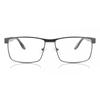 Full Rim Rectangle Matte Gunmetal Mahina 882b Fashion Men Eyeglasses