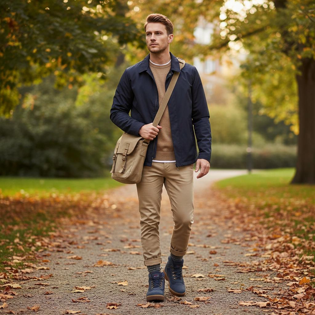 Timberland Полевые ботинки Темно-синие Мужские кроссовки TB0A2N1T-EP2