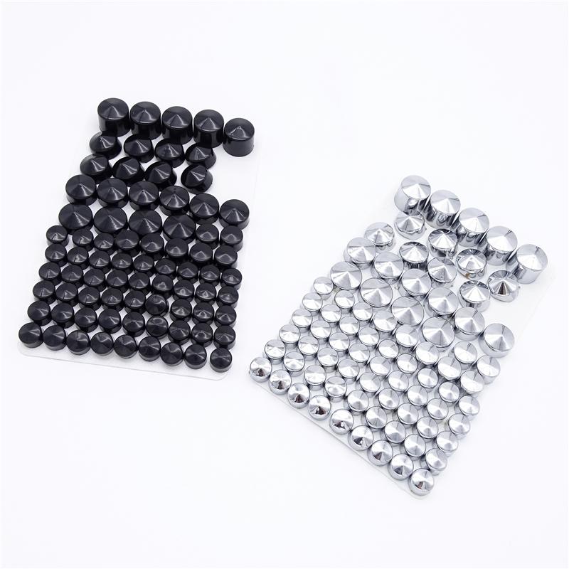 1 Set Motorcycle Screw Chrome Bolt Toppers Cover Caps Kit for Harley-Davidson Dyna Glide TWIN CAM 1991-2013 Motobike Accessories