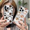 Чехол для телефона с тыквой и привидением на Хэллоуин для iPhone 16 15 14 13 12 11 Pro Max Mini X XS SE4 7 8 Plus 16E Мягкий прозрачный чехол Fundas