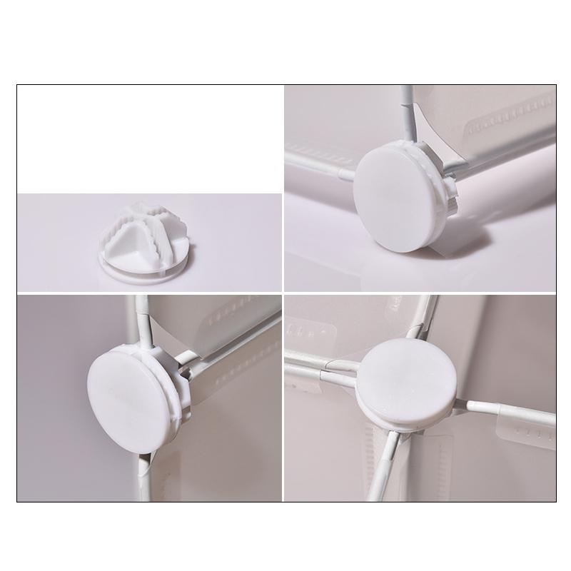 DIY Closet Shoe Rack Connectors 10Pcs Durable Plastic Cube Fasteners for Wire Grid Shelf Home Storage Organization