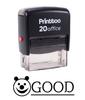 Printtoo Custom Stamp GOOD Self Inking Rubber Stamp Office Stationary-Black