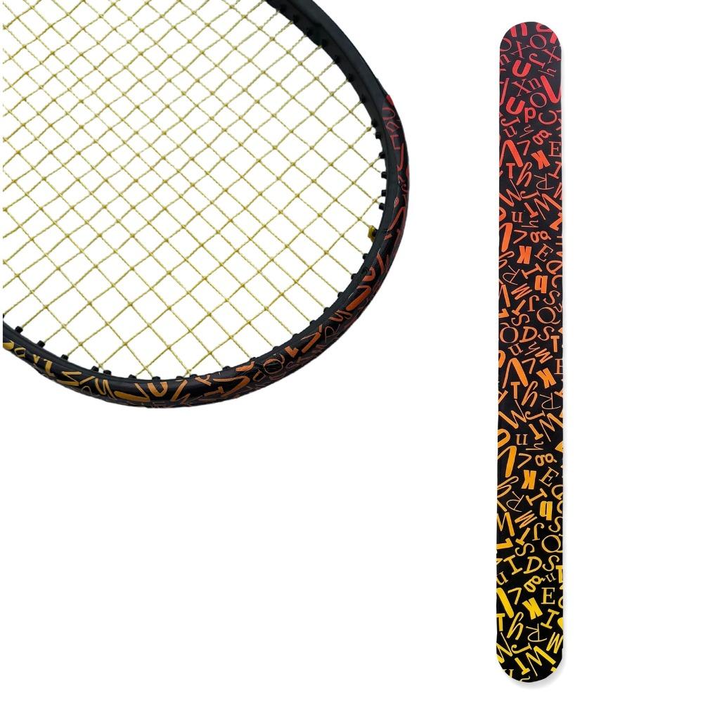 High Elastic Tennis Racket Edge Sticker Tennis Racket Frame Protective Tape Tennis Court