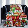 1pc. Christmas Disney Characters Plush Blanket, Festive Holiday Decor for Home, Soft Throw Blanket for All Seasons, Cute Gift Idea, Living R