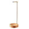 Incense Stick Holder with Wooden Tray Brass Inverted Incense Burner Ash Catcher Home Office