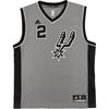 X NBA Collaboration San Antonio Spurs Kawhi Leonard Comfortable Stylish Soft Casual Basketball Vest Men Tops Dark-Gray 7818A-3HU-AEB1585