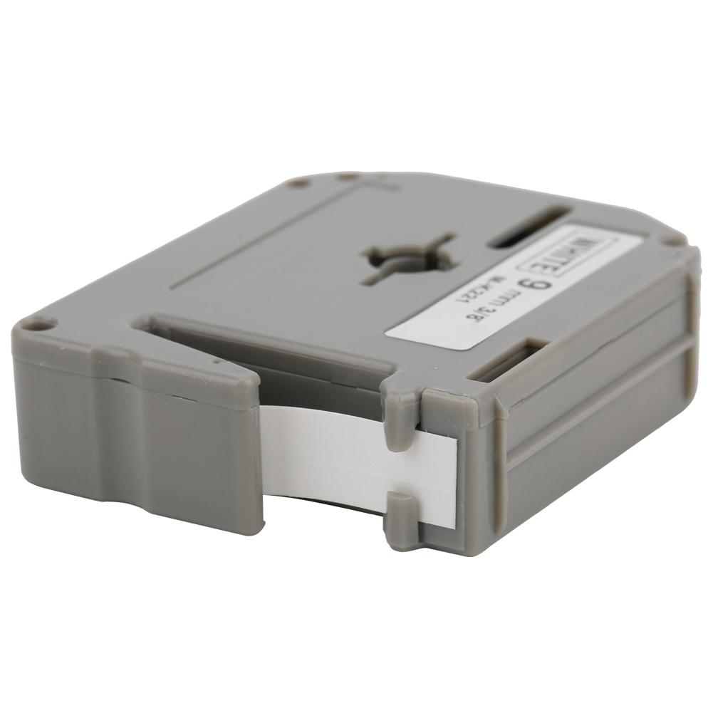 9 мм Лента для этикеток PET Аксессуары M K221 Подходит для принтера этикеток PT-65/70/80