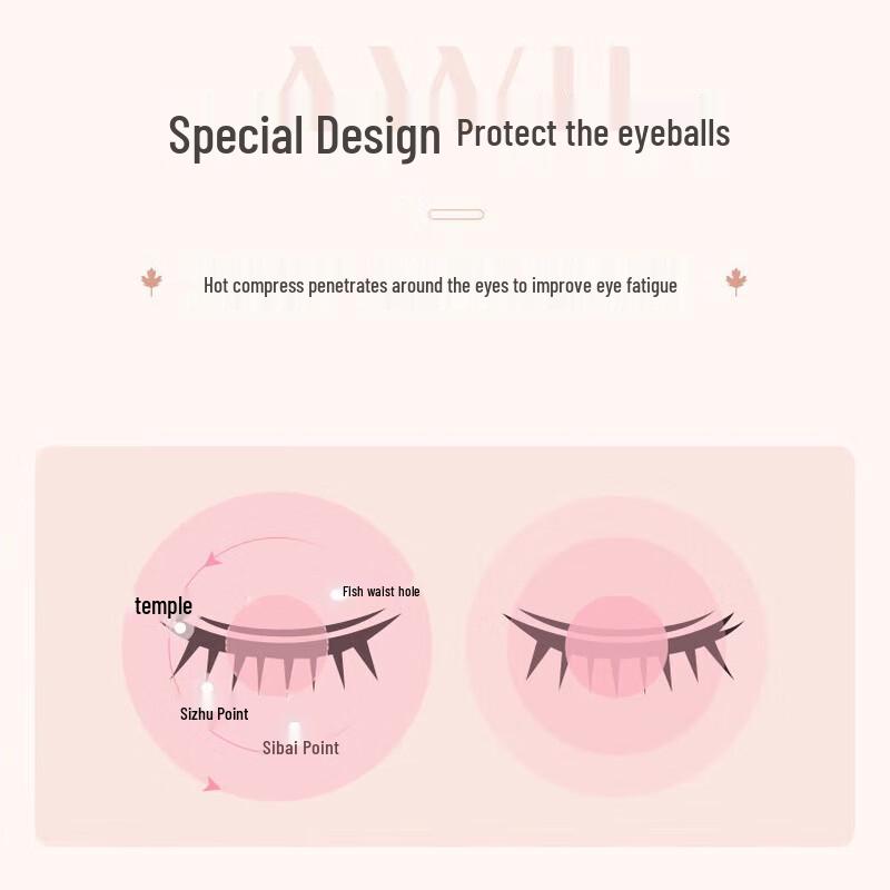 Aixiu Hall AP1EE-01 Heated Herbal Steam Eye Mask
