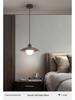 Creative Wabi-Sabi Chandelier: Retro Japanese Style with North American Black Walnut for Bedroom, Staircase, or Bar.