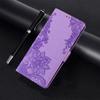 Emboss Lace Flower Leather Flip Case For Samsung Galaxy A05 A05S A04S A04E A14 A24 A34 A54 A23 A33 A53 S20 S21 S22 S23 Ultra Plus Wallet Book Cover