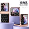 Full Coverage Flip Phone Case OPPO Find N2 Faux Leather Protective Cover With Hinge Protection Shockproof Scratch