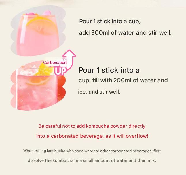 Teazen Teazen Kombucha with Pink Lemon