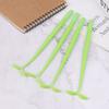 4 шт. 0,5 мм черные чернила Lucky Leaf Lovely гелевая ручка Green Leaf Writing Signature Pen для студентов, школьных офисных принадлежностей