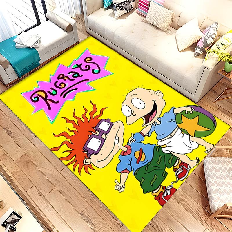 Rugrats (5) Rug Suitable For Living Rooms Bedrooms Computer Rooms Dining Areas And Placement Under Tables And Chairs Also An Ideal Choice For Offices
