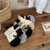 Женские носки в горошек с милым бантом для девочек JK Lolita Kawaii, носки в корейском стиле, в стиле Харадзюку, в стиле ретро, в уличном стиле, хлопковые носки средней длины