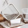 Large Capacity Drain Basket Fine Mesh Fruit Filter Basket  Draining Pasta
