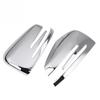 2PCs Chrome Silver Door Mirror Cover Trim Rear View Mirror Cap Cover Trim ABS for Mercedes-Benz GLA CLA X156 W117 W212