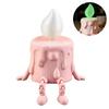 Декоративная фигурка-свеча для стола, Орнамент 3D-печати, Скульптура с текстурой жидкого воска и стекающими каплями, С гладкой поверхностью, Печатные подвижные соединения, Регулируемая