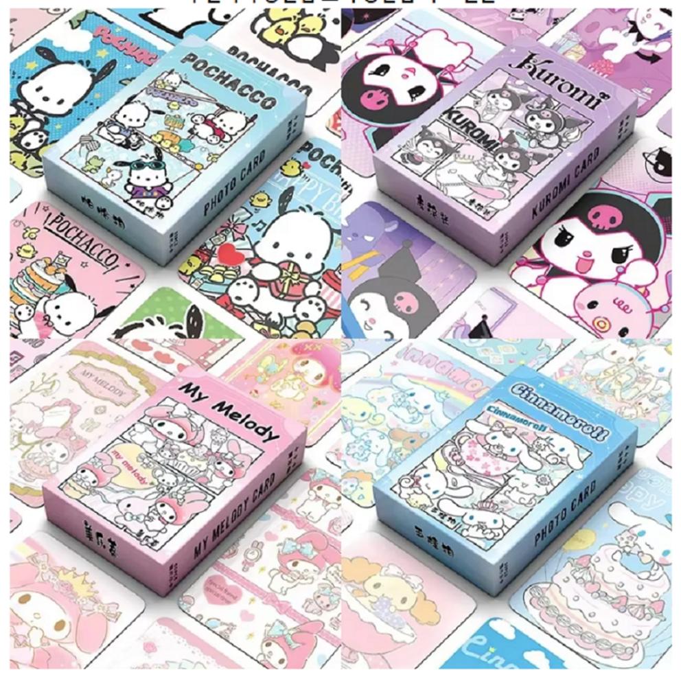 Карточки Персонаж Sanrio 55 листов Голографические товары Фотокарточка, Cinnamoroll, 1 штука
