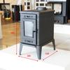 Чугунная печь на дровах KRATKI K10 Ø 130 10 кВт