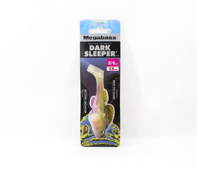 Megabass Мягкая приманка Dark Sleeper 3,8 дюйма 3/4 унции Wakasagi (1509)