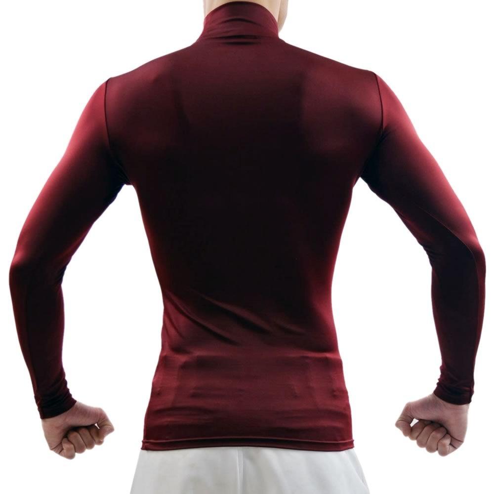 SSK Baseball Fitted High Long General Dark Size BU1516HL Undershirt, Neck, Sleeve, Use, (22) Red, L,