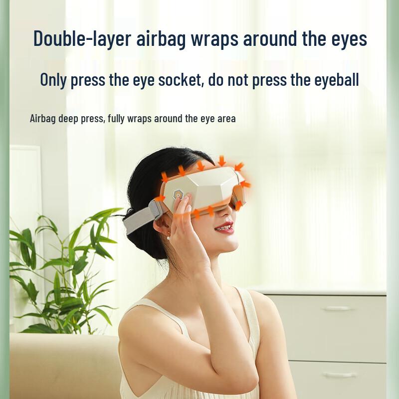 HEZHENG Eye & Neck Massager Gift Set CN plug (adapter included)