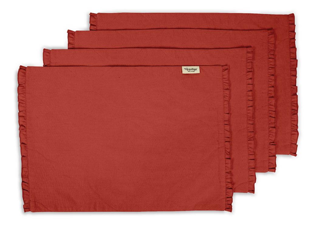 Vargottam Черный домашний декор, двусторонний декор стола, оборки, салфетки, двусторонний обеденный коврик-набор