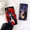Чехол с рисунком Наруто Итачи Учиха для Samsung Galaxy A06 A05 A14 A50 A51 A52 A12 A13 A23 A70 A07 A25 A26 A72 A56