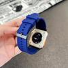 Металлический корпус Силиконовый ремешок для Apple Watch Ultra 3 49 мм 46 мм 42 мм 45 мм 44 мм 40 мм Резиновый ремешок для Iwatch Серии 11 10 9 8 7 6 5 SE