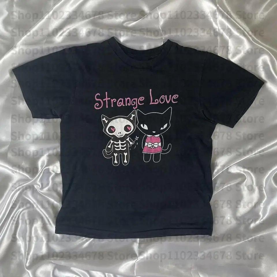 Винтажная футболка Y2K Retro Spicy Girl Harajuku Cannibal Corpse японская