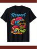 Unisex S And Unisex S Dignified Soccer Graphic Tshirt Featuring Colorful Dripping Text And Soccer Helmet Design Breathable And