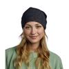Buff Merino Fleece Hat Beanie, Unisex black Cap