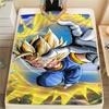 Фланелевое одеяло с принтом персонажей Dragon Ball, Высококачественное, Удобное для всех сезонов, Декор для дома, Тепло и уют, Идеально для рождественских подарков