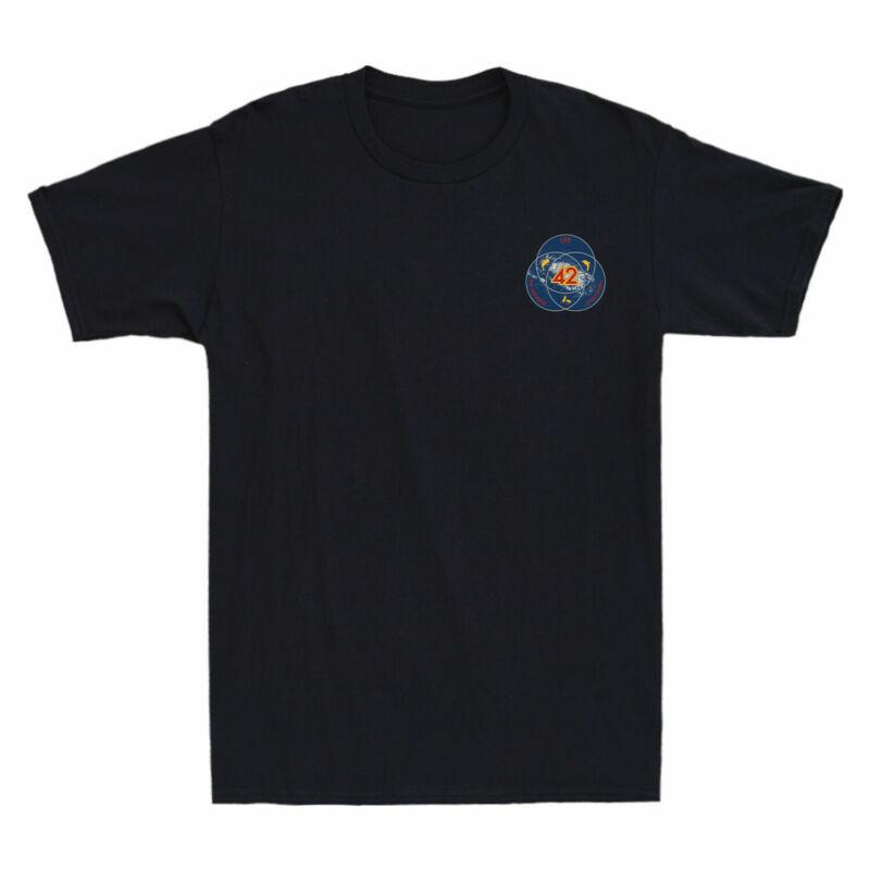 Cotton 42 Universe Tee & Top Vintage Answer The to Everything the Life, T-Shirt