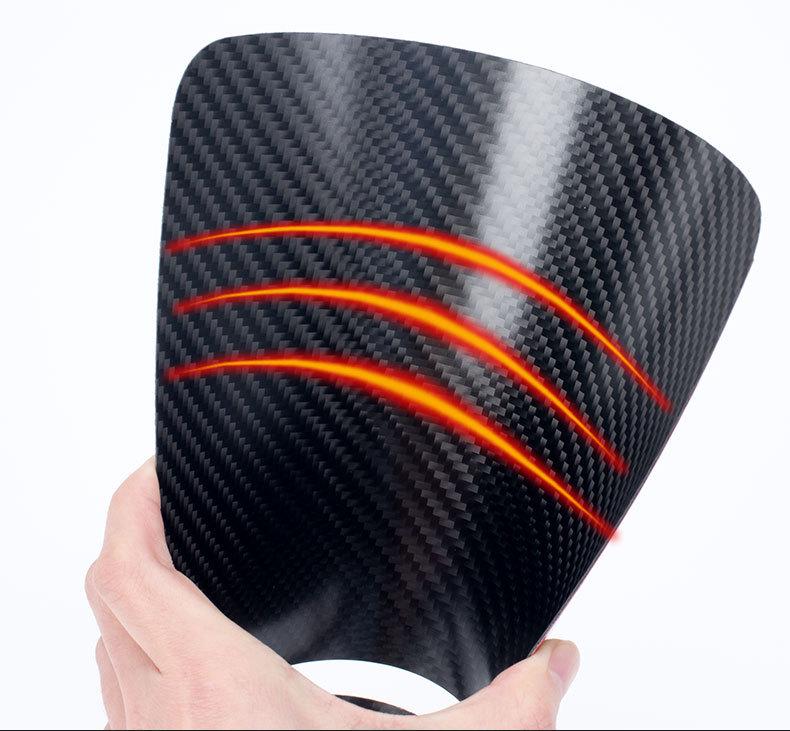 Real Carbon Fiber Center Console Trim for Tesla Model 3/Y