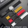Новый холщовый ремешок для часов Rolex Daytona Yacht Water Ghost Omega Seiko, холщово-нейлоновый ремешок 20 мм, мужские аксессуары для браслетов