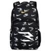 Polyester Backpack Regular Unisex Jet Black Lightweight Casual NY2413025GS-001
