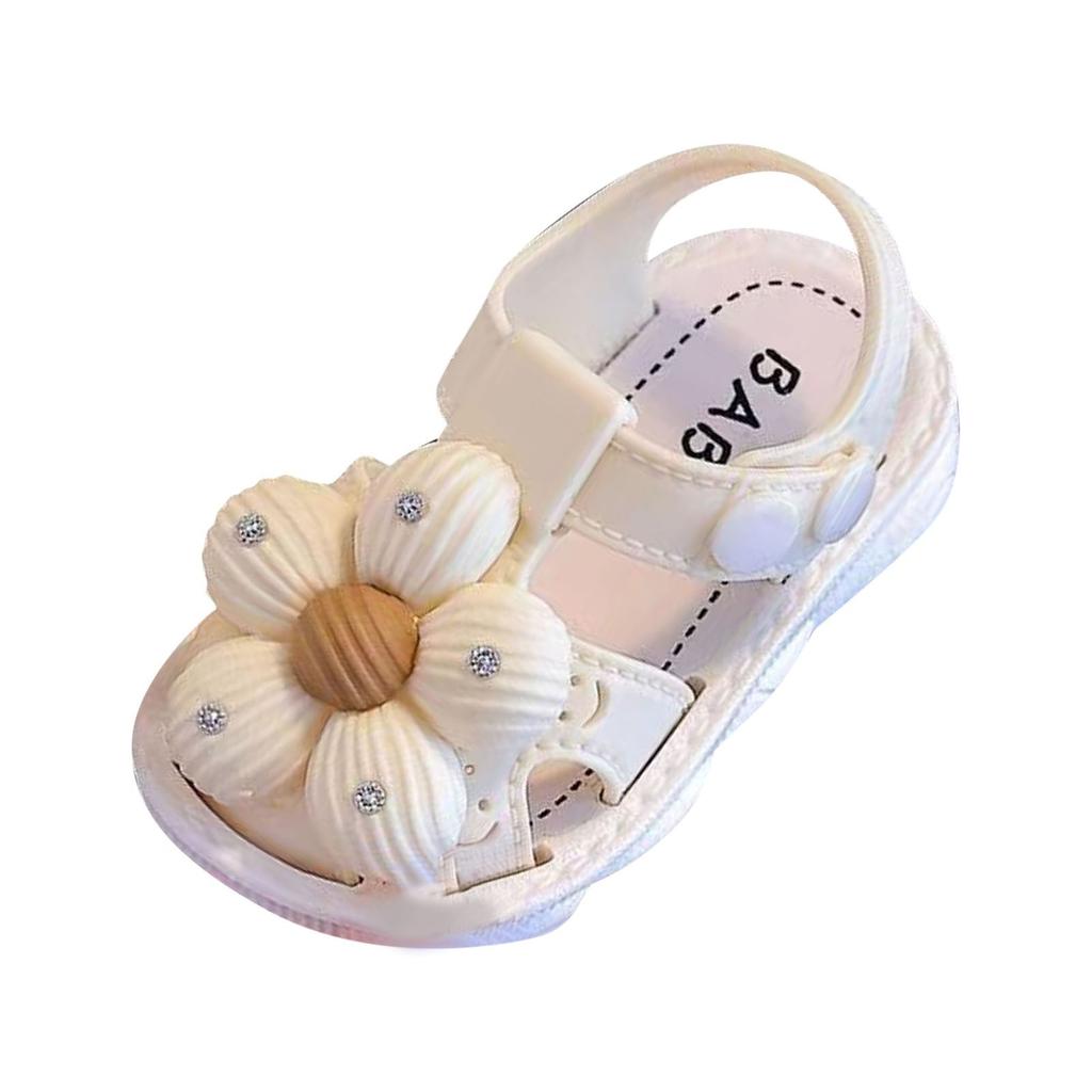 Обувь принцессы Летняя детская обувь Женская мягкая подошва Детская обувь Обувь для малышей Сандалии для девочек