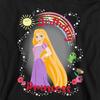 Tangled Childrens/Kids Birthday Princess Rapunzel Pascal Heather Hoodie