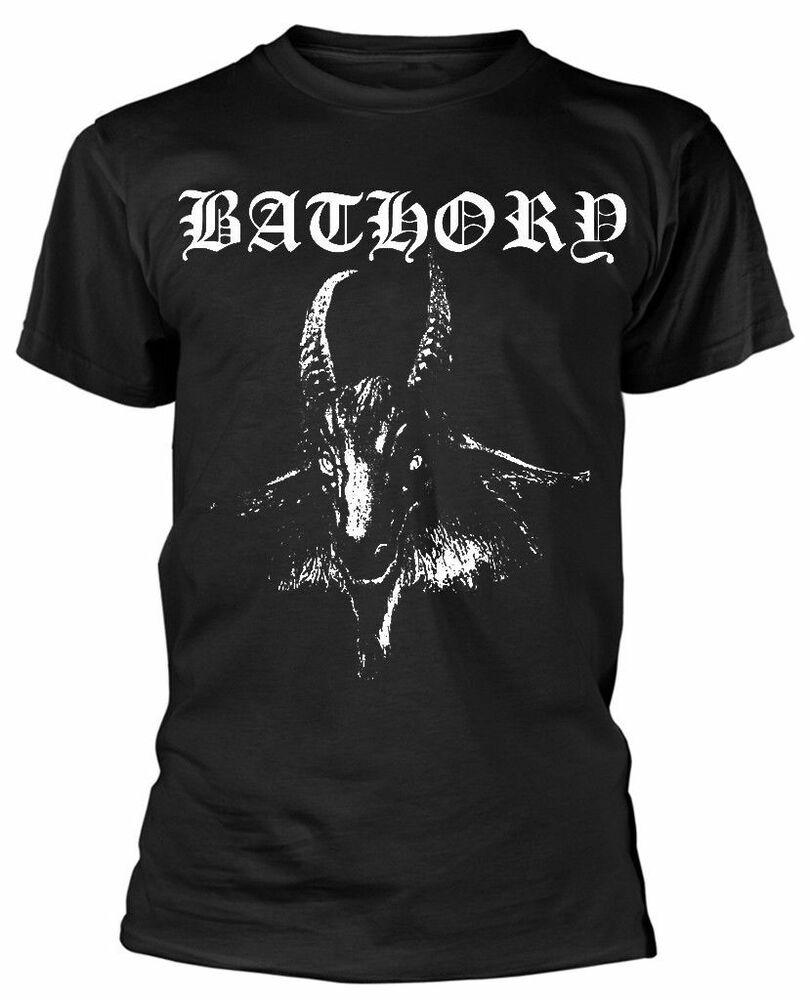 Футболка унисекс Bathory Black Goat Metal Punk Rock