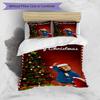 3pcs Duvet Cover Set (1*Duvet Cover + 2*Pillowcase, Without Core), Paddington Bear Print Bedding Set, Bedroom Decor, All‑Season, Birthday Gift