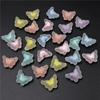 Подвеска Бабочка 20 шт DIY аксессуары Звезда для изготовления ювелирных изделий Бусины пентаграммы сердечник сэндвич модные матовые изысканные бусины