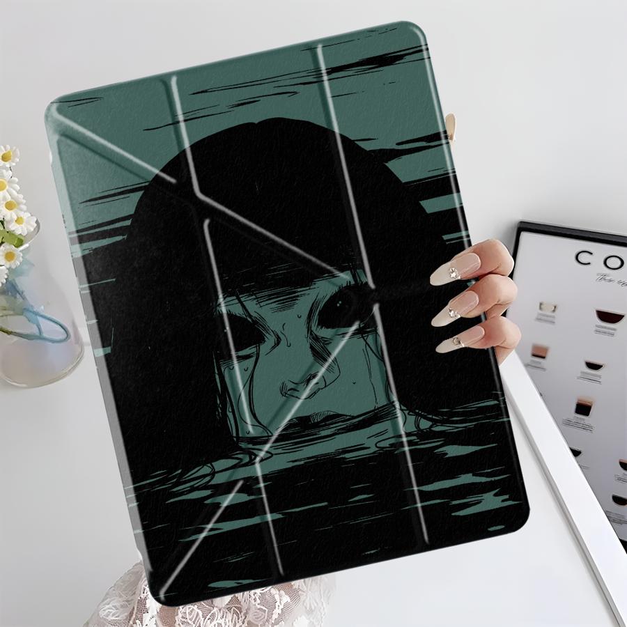 Чехол для планшета для iPad Mini 6 7 Air 4 5 M3 M2 1 2 M4 11 дюймов Pro 11-го 10-го 9-го 8-го 7-го 12,9 дюйма Pro 2025 Y-образный держатель Cover J-Junj