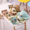 Cute Sun Beach Toddler Baby Girls Summer Hat Flower Sunshade Caps Wide Brim Hats Shoulder Bag