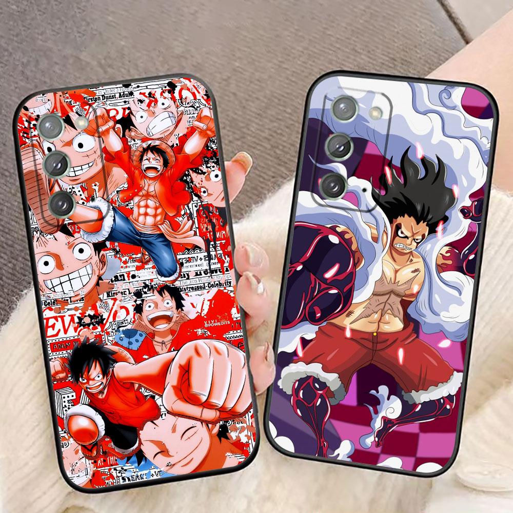 Чехол для телефона Луффи из аниме One Piece для Samsung NOTE 20 10 M23 M53 A80 A70 A50 A30 A24 A13 A12 A07 A06 A05S A04 A03S A03 A02