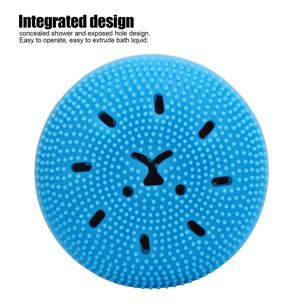Щетка для ванны для собак, резиновая мягкая пенящаяся щетка для ванны, скребок для душа с дозатором шампуня